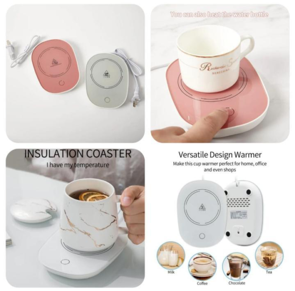 USB electric coffee mug heating coaster - Image 3