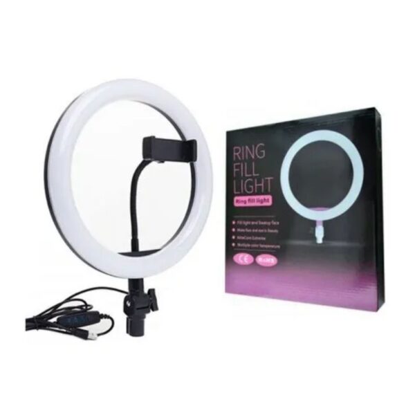 Ring Light 10 Inches + Right Light Stand 7 Ft | Best for Photography & Video - Image 4
