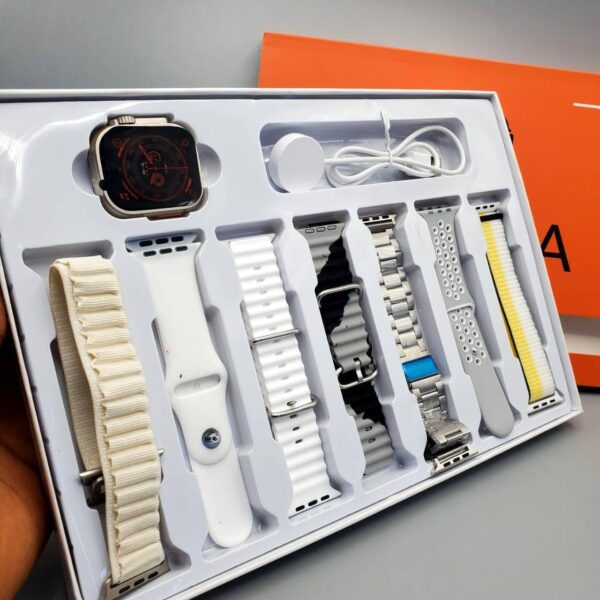 Ultra 7 in 1 Smart Watch | 7 Pairs of Straps - Image 3